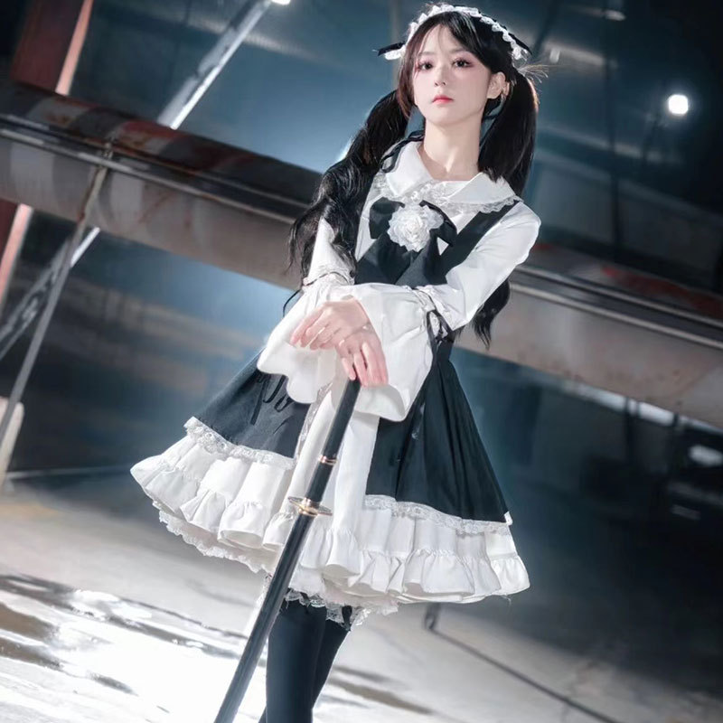 Anime Cosplay Korean Girl - 2025 Yeni Japon Kore Retro Tatlı