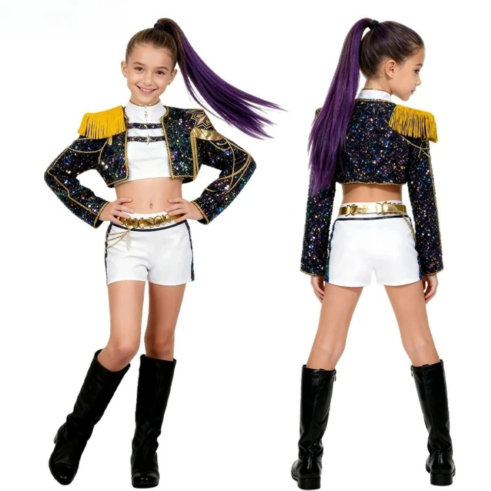 Anime Zoey Cosplay - Yeni Savaşçı K Pop Kılık Rumi