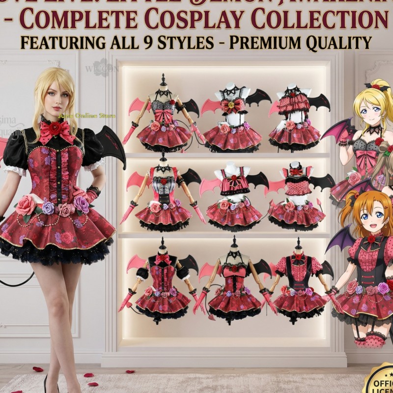 Anime Cosplay Online Store - Haziran Online Mağazası Kotori Nozomi Nico