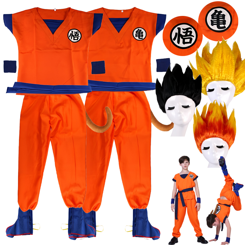 Cadılar Bayramı Goku Yetişkin  - Anime Zoey Cosplay incelemesi ve fiyatı