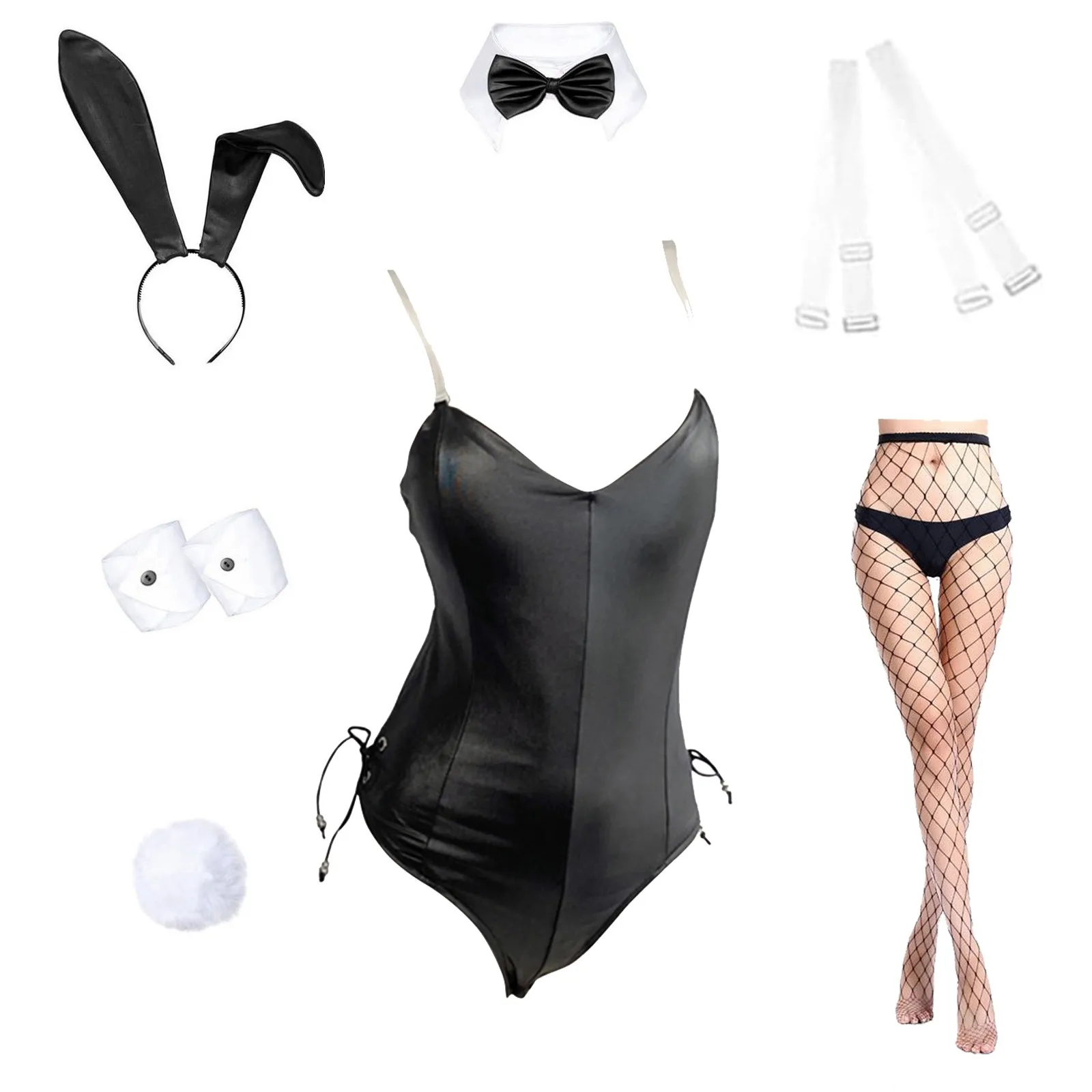 2025 kadın tavşan kız takım el - Anime Cosplay Bodysuit incelemesi ve fiyatı