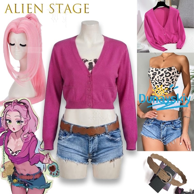 Sıcak Kız Pembe Üniforma Kompl - Anime Cosplay Girl Photo incelemesi ve fiyatı