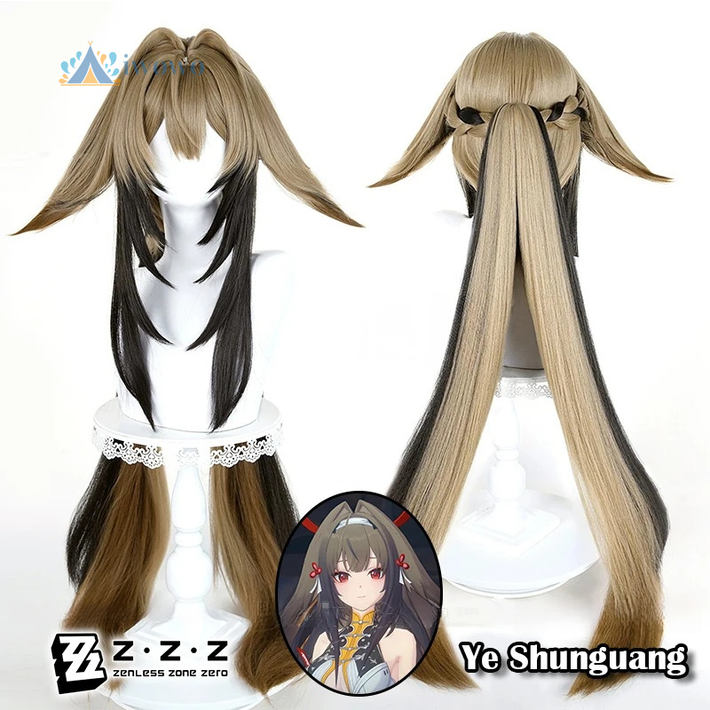 Zenless Zone Zero Ye Shunguang - Anime Cosplay Girl With Black Hair incelemesi ve fiyatı