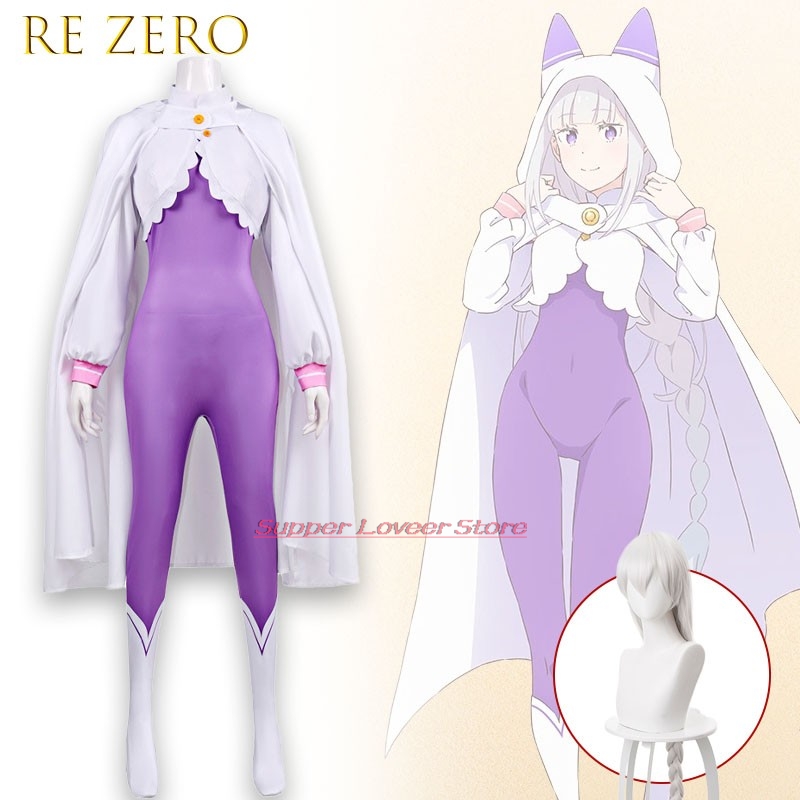 Re Zero Emilia Cosplay Kostüm  - Anime Cosplay Events 2026 incelemesi ve fiyatı