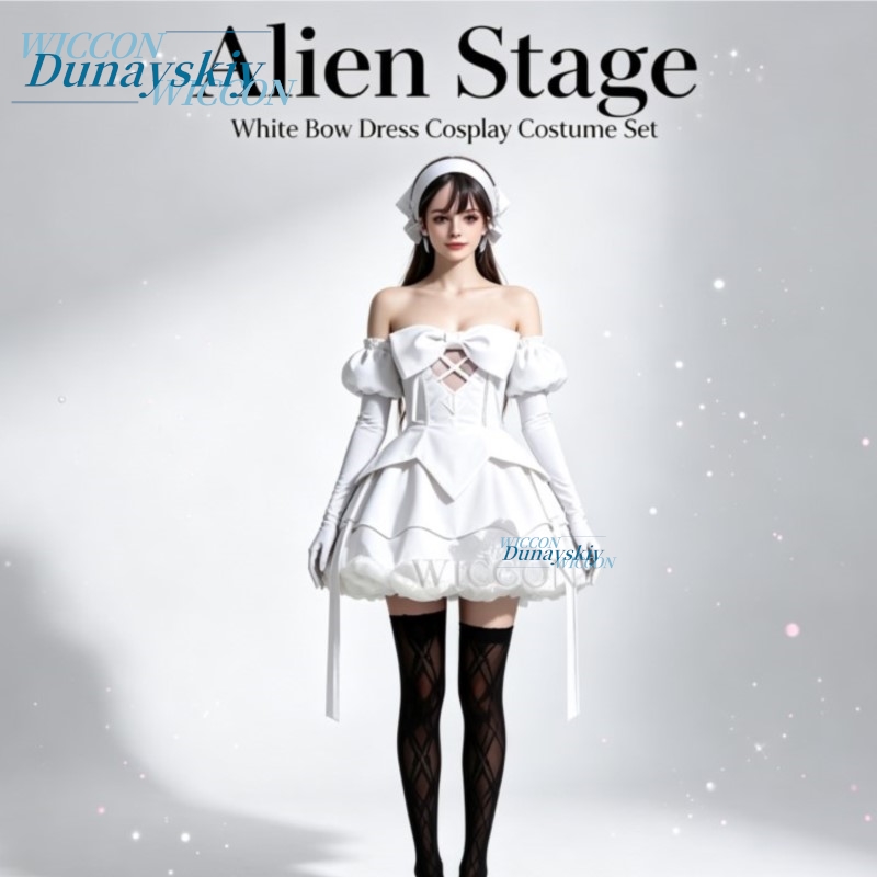 Anime Alien Sahne Zombi Beyaz  - Anime Zombie Cosplay incelemesi ve fiyatı