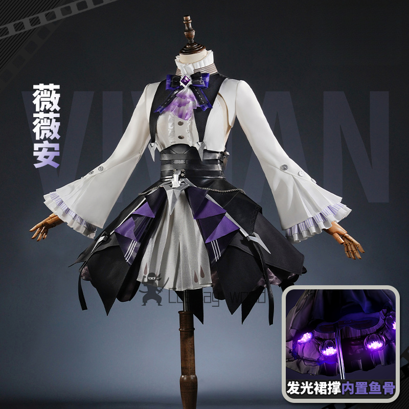 Oyun Zenless Bölge Sıfır Vivia - Anime Zero Cosplay incelemesi ve fiyatı