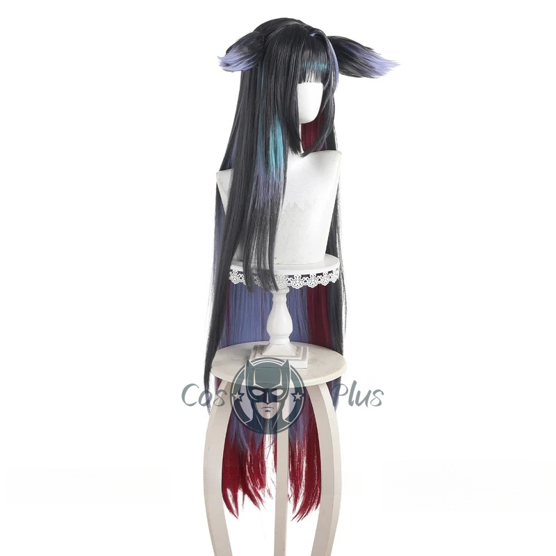 Arknights Mio Cosplay Peruk Si - Anime Cosplay Girl With Black Hair incelemesi ve fiyatı