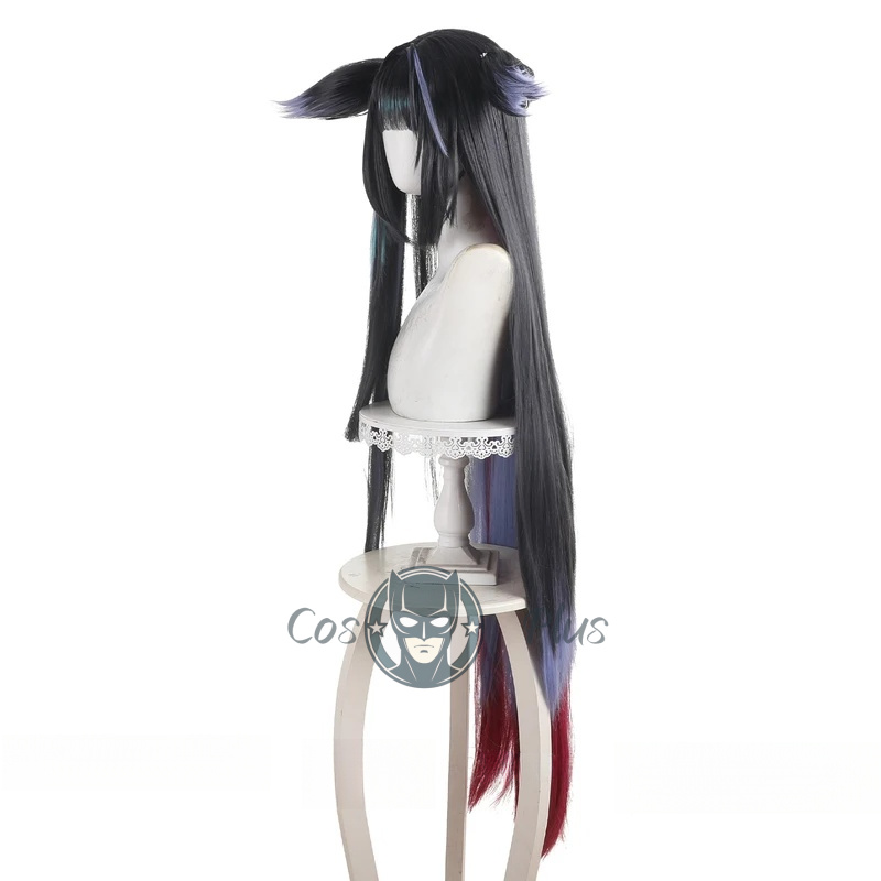 Arknights Mio Cosplay Peruk Si - Anime Cosplay Girl With Black Hair incelemesi ve fiyatı