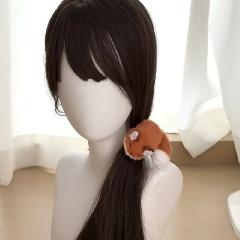 1/4 adet 3D peluş saç tokası s - Anime Cosplay Korean Girl incelemesi ve fiyatı