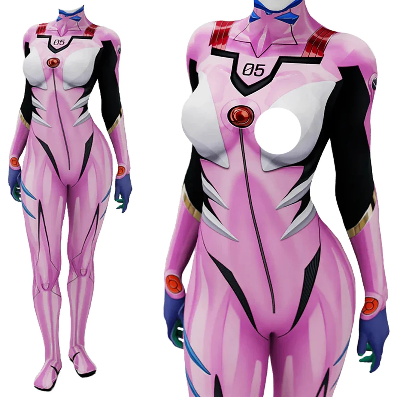 Anime EVA 05 Makinami Cosplay  - Anime Cosplay Bodysuit incelemesi ve fiyatı