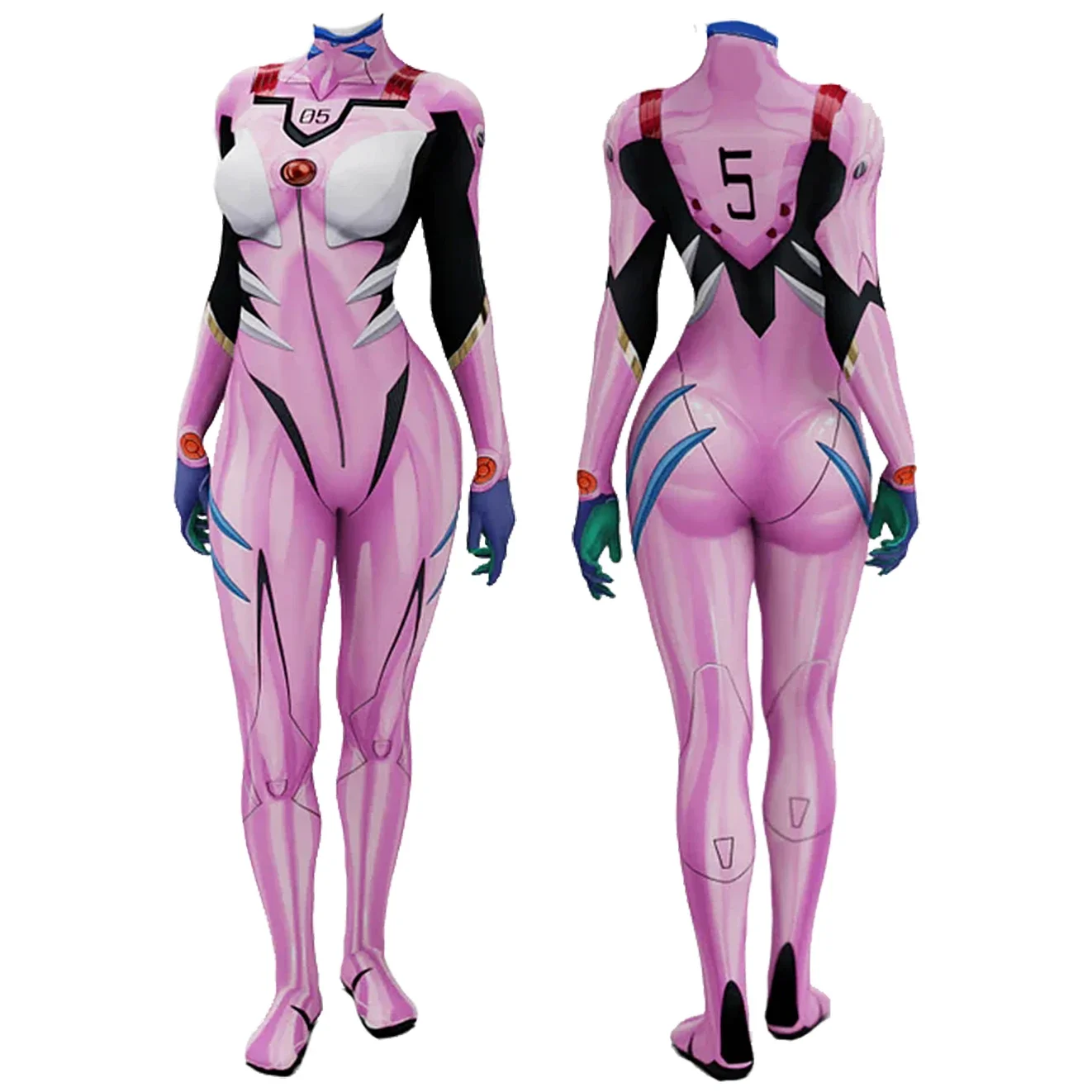 Anime EVA 05 Makinami Cosplay  - Anime Cosplay Bodysuit incelemesi ve fiyatı