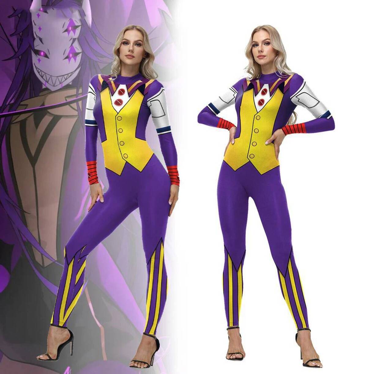 Anime Acg Kadın Cosplay Pierro - Anime Cosplay Bodysuit incelemesi ve fiyatı