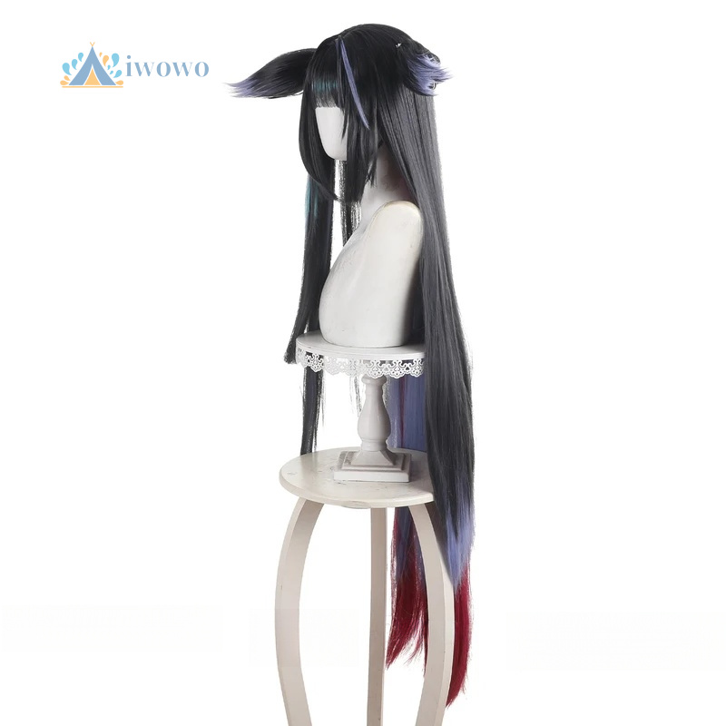 Arknights Mio Cosplay Peruk Si - Anime Cosplay Girl With Black Hair incelemesi ve fiyatı