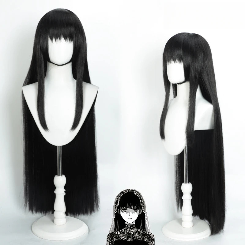 qq28LQOsaragi Peruk Gotik Taro - Anime Cosplay Girl With Black Hair incelemesi ve fiyatı